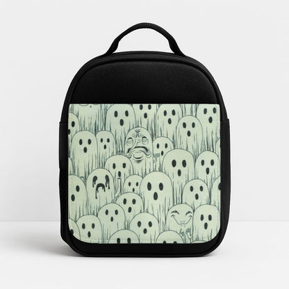 Droopy Ghost Pattern Insulated Lunchbox
