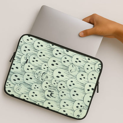 Droopy Ghost Pattern MacBook Case
