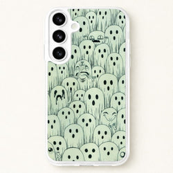 Droopy Ghost Pattern Phone Case for Galaxy S26 Plus