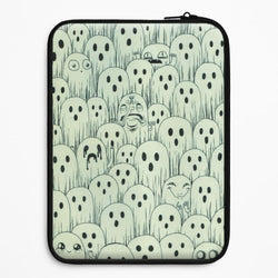 Droopy Ghost Pattern Universal Laptop Sleeve