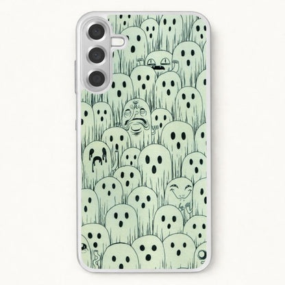 Droopy Ghost Pattern Phone Case for Galaxy A57