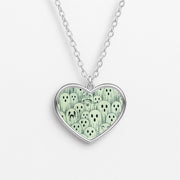 Droopy Ghost Pattern Necklace 3
