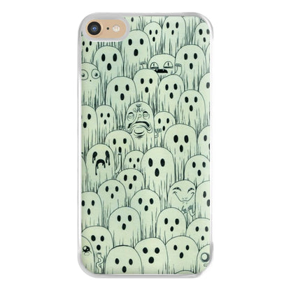 Droopy Ghost Pattern Phone Case for iPhone 6 Plus / 7 Plus / 8 Plus