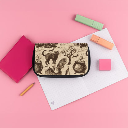 Vintage Halloween Pattern Pencil Case