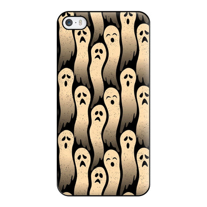 Vintage Wriggly Ghost Pattern Phone Case for iPhone 5 / 5s / SE 2016