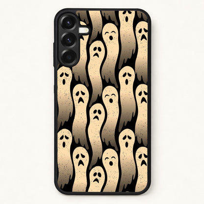 Vintage Wriggly Ghost Pattern Phone Case for Galaxy A37