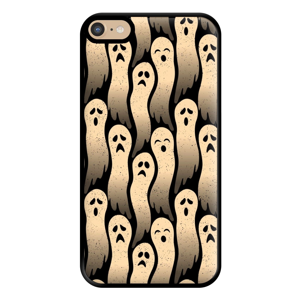 Vintage Wriggly Ghost Pattern Phone Case for iPhone 6 Plus / 7 Plus / 8 Plus