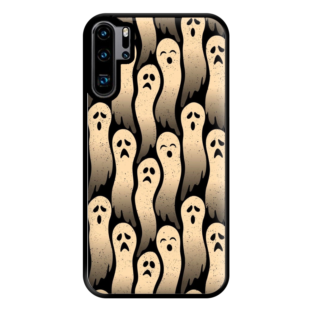 Vintage Wriggly Ghost Pattern Phone Case for Huawei P30 Pro