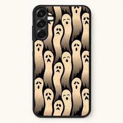 Vintage Wriggly Ghost Pattern Phone Case for Galaxy A57