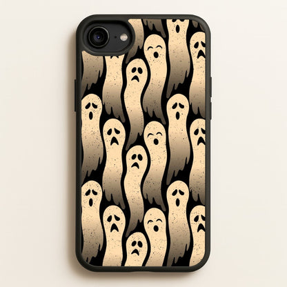 Vintage Wriggly Ghost Pattern Phone Case for iPhone 6 / 7 / 8 / SE - HAL-040-7