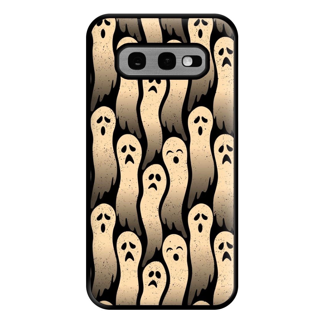 Vintage Wriggly Ghost Pattern Phone Case for Galaxy S10e