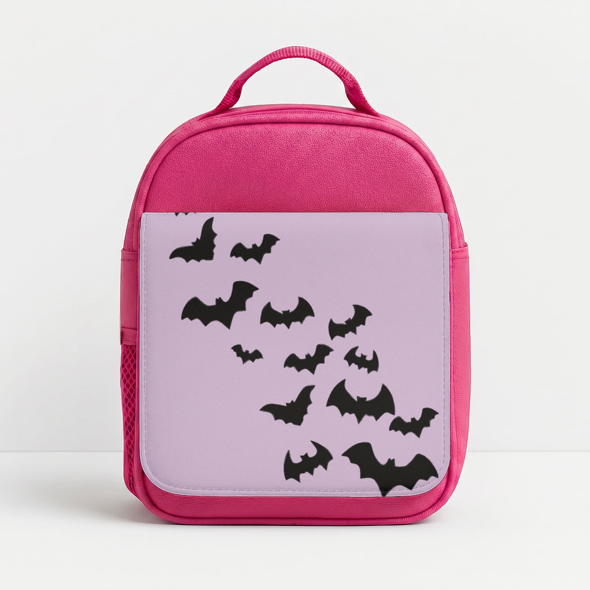 Bats - Halloween Lunchbox - Pink