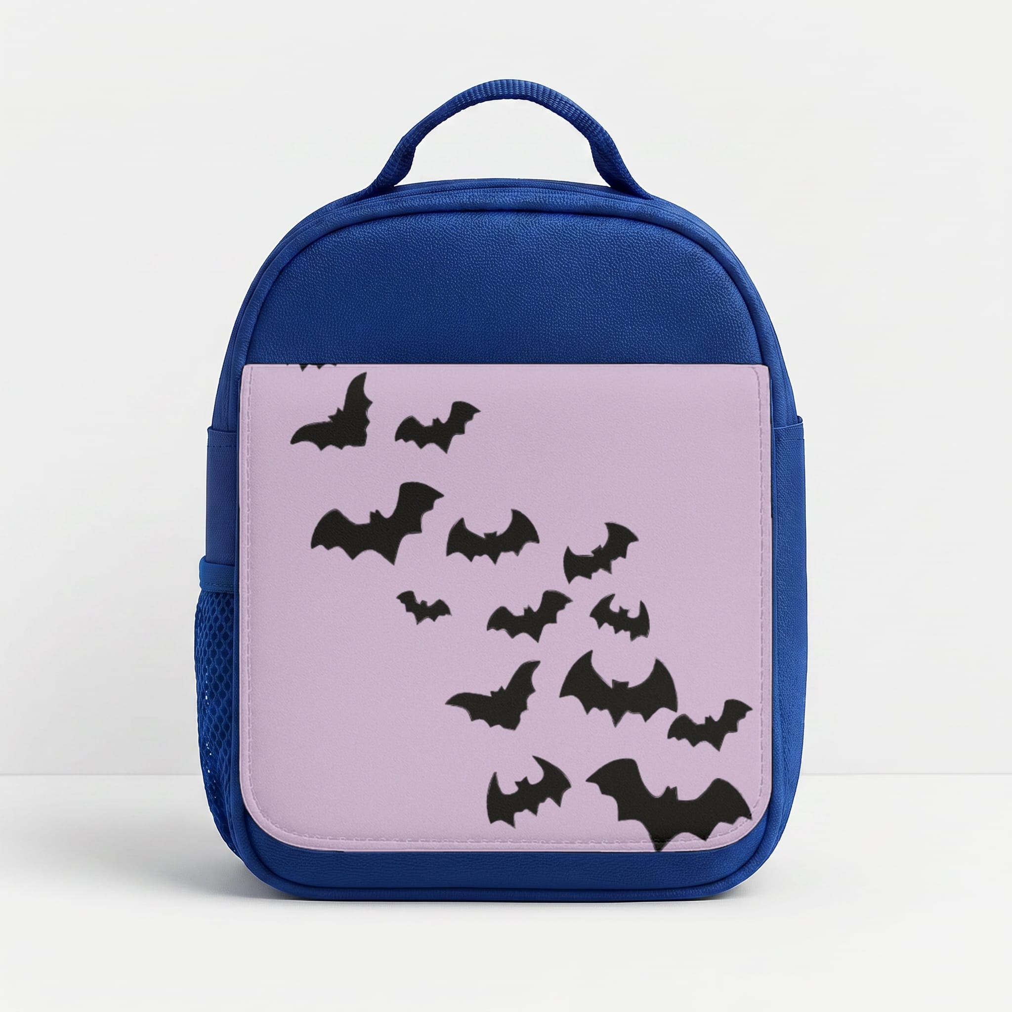 Bats - Halloween Lunchbox - Blue