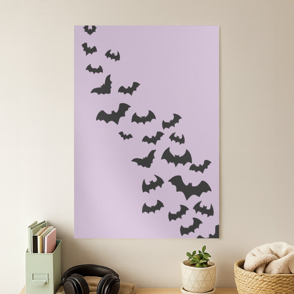 Bats - Halloween Poster