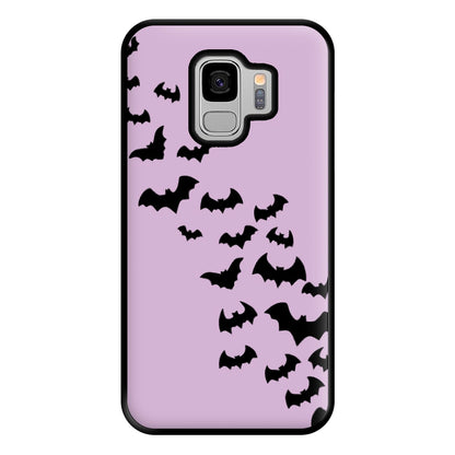 Bats - Halloween Phone Case for Galaxy S9 Plus