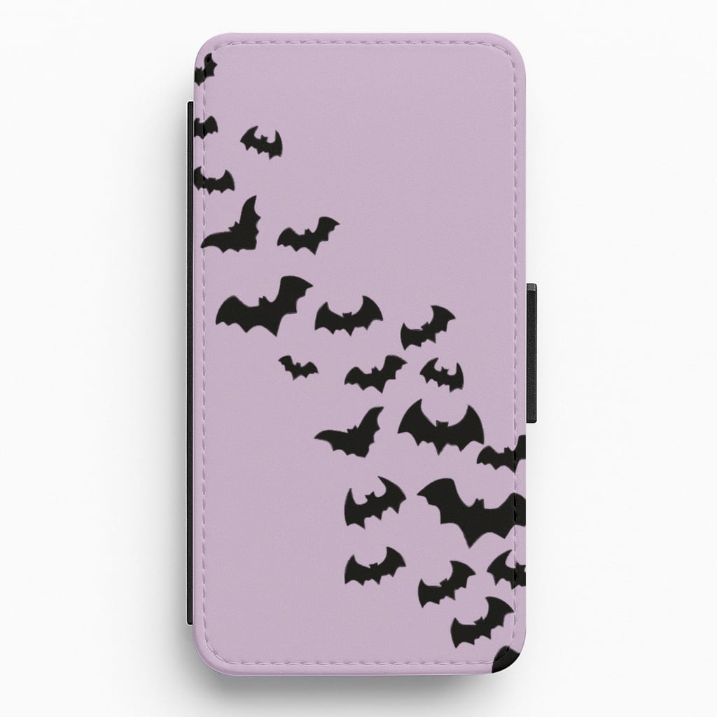Bats - Halloween Flip / Wallet Phone Case