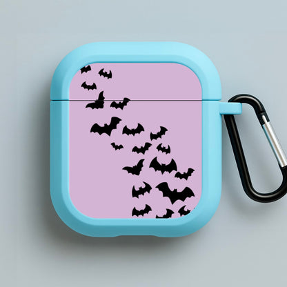 Bats - Halloween Blue AirPods Case