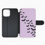 Bats - Halloween Flip / Wallet Phone Case 2