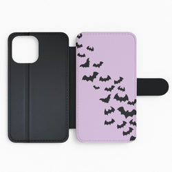 Bats - Halloween Flip Phone Case