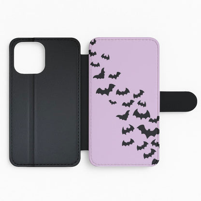 Bats - Halloween Flip Phone Case