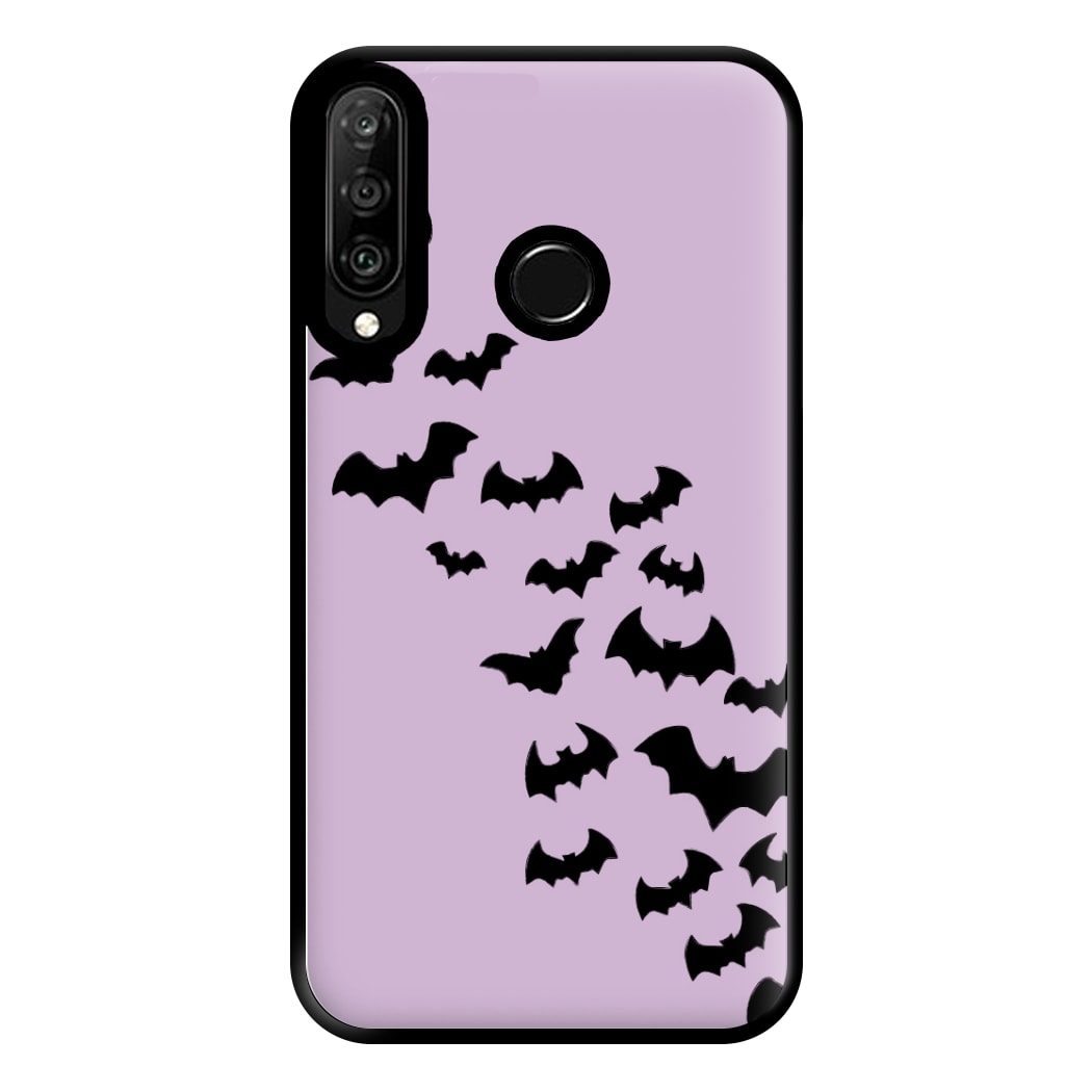 Bats - Halloween Phone Case for Huawei P30 Lite