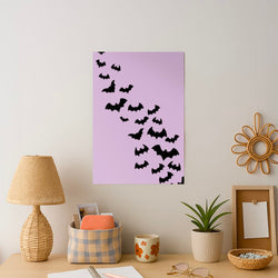 Bats - Halloween Art Print