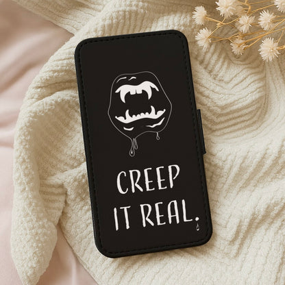 Creep It Real - Halloween Wallet Phone Case