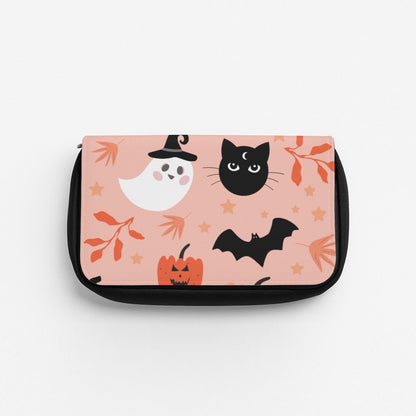 Pretty Pink Halloween Pattern Pencil Case