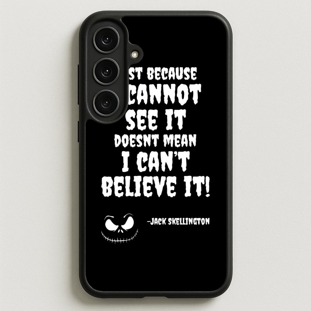 TNBC - Jack Skellington Phone Case for Galaxy S25FE