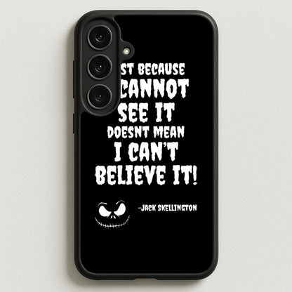 TNBC - Jack Skellington Phone Case for Galaxy S25FE