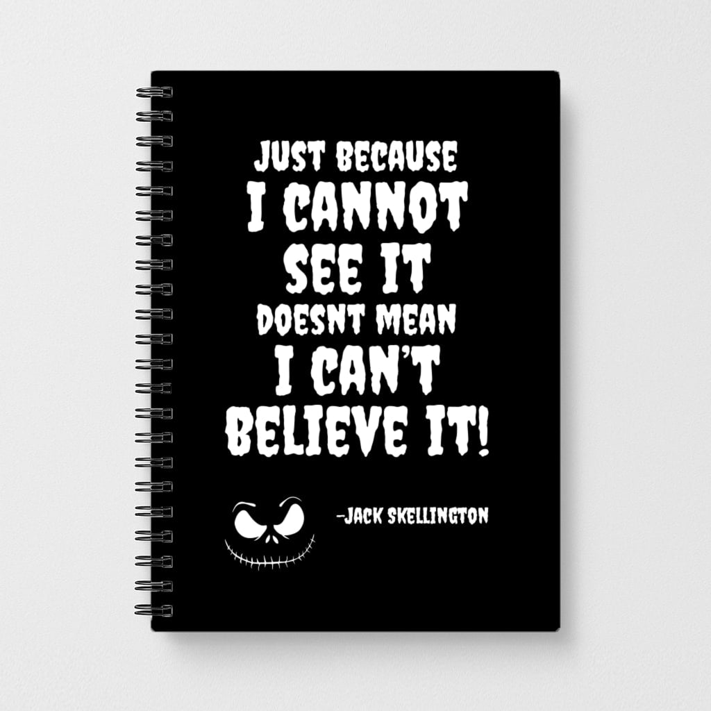 TNBC - Jack Skellington Notebook