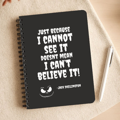 TNBC - Jack Skellington Notepad