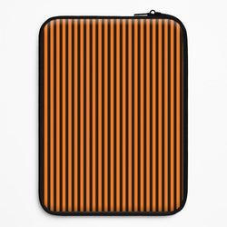 Orange & Black Stripe Universal Laptop Sleeve
