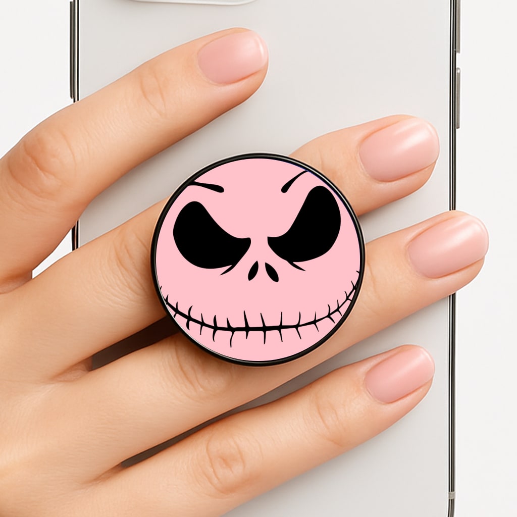 Pink Jack Skeleton FunGrip