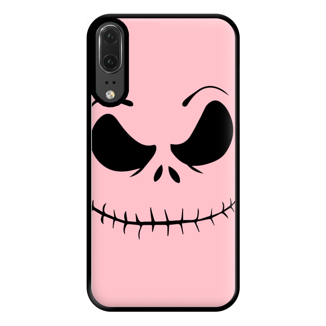 Pink Jack Skeleton Phone Case for Huawei P20