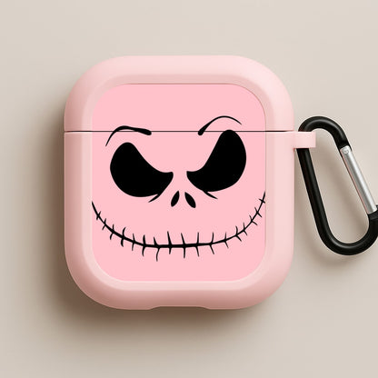 Pink Jack Skeleton Pink AirPods Case