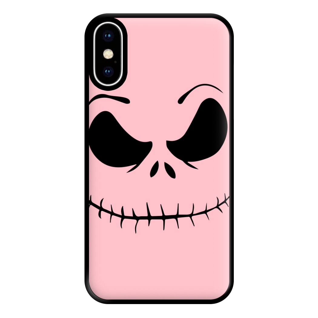 Pink Jack Skeleton Phone Case for iPhone XS Max