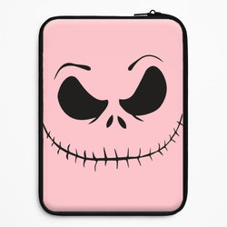 Pink Jack Skeleton Universal Laptop Sleeve