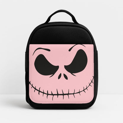 Pink Jack Skeleton Insulated Lunchbox