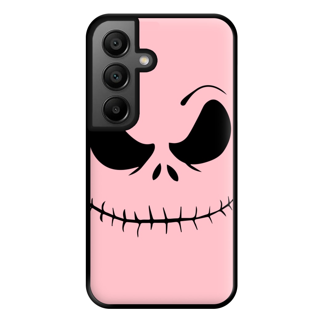 Pink Jack Skeleton Phone Case for Google Pixel 8