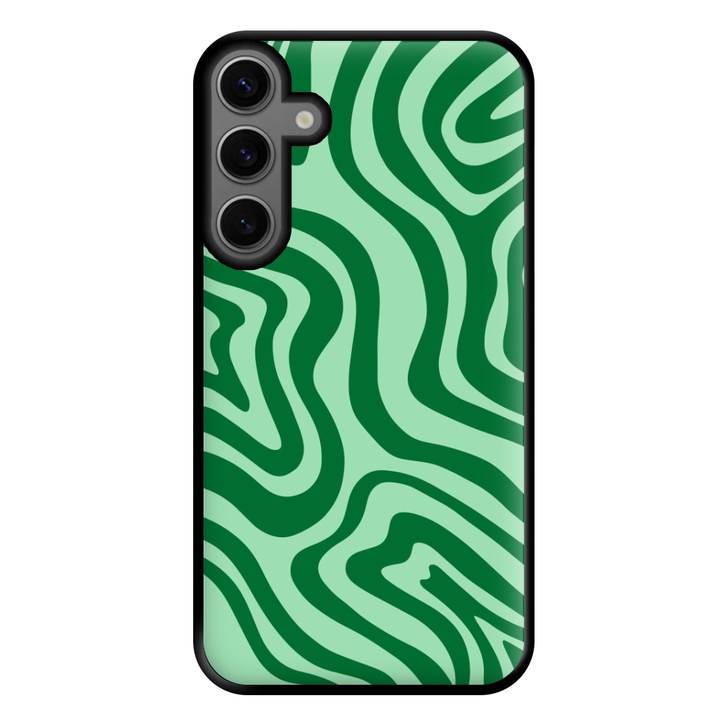 Green Abstract Halloween  Phone Case for Galaxy S23FE