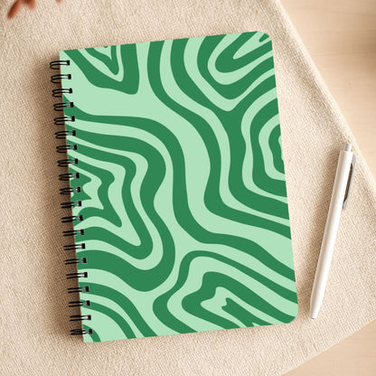 Green Abstract Halloween  Notepad