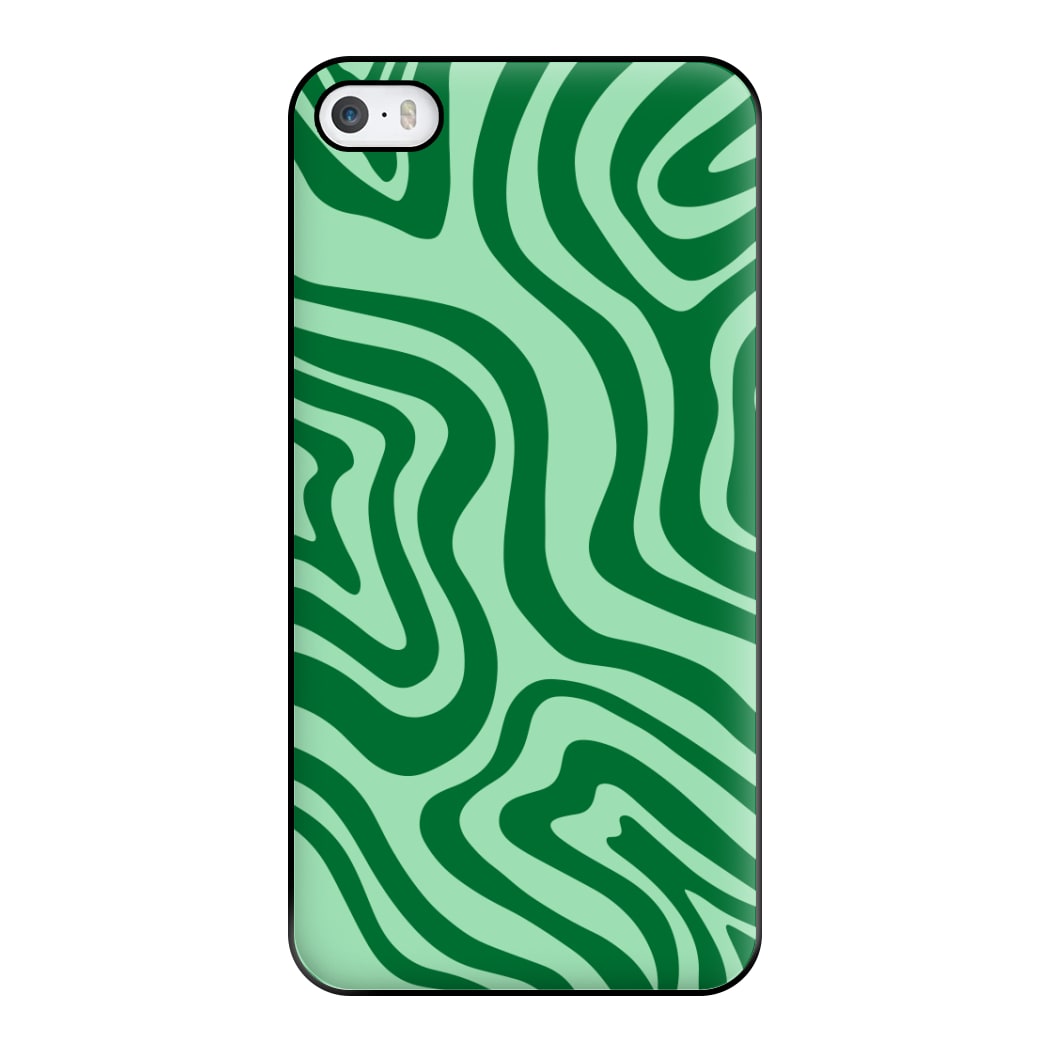 Green Abstract Halloween  Phone Case for iPhone 5 / 5s / SE 2016