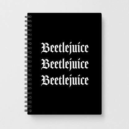 Beetlejuice Notebook