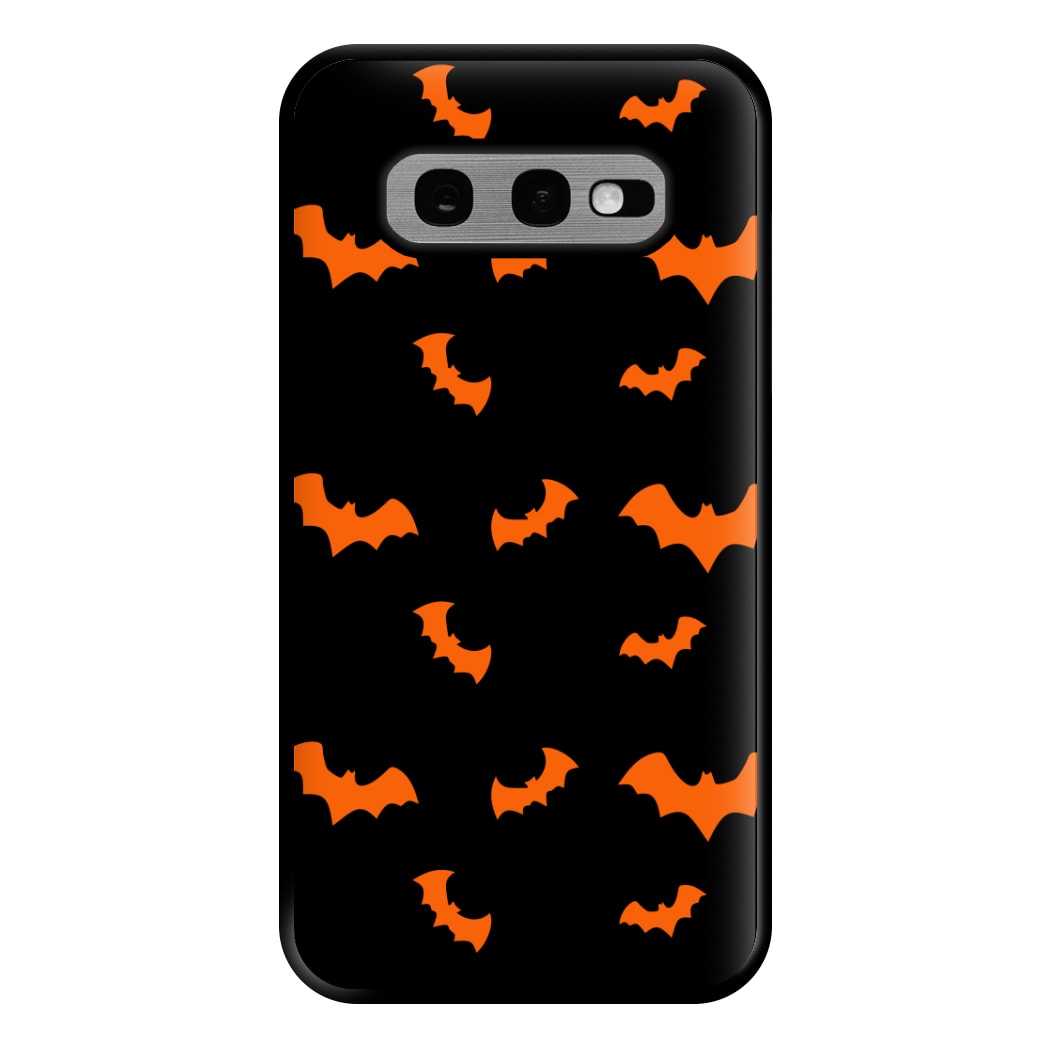 Orange Bat Phone Case for Galaxy S10e