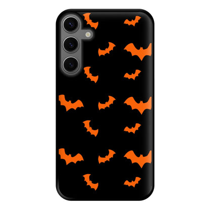 Orange Bat Phone Case for Galaxy S23FE