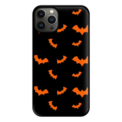 Orange Bat Phone Case for iPhone 13