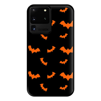 Orange Bat Phone Case for Galaxy S20 Ultra