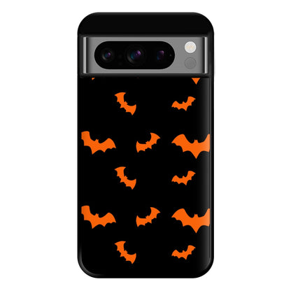 Orange Bat Phone Case for Google Pixel 8 Pro