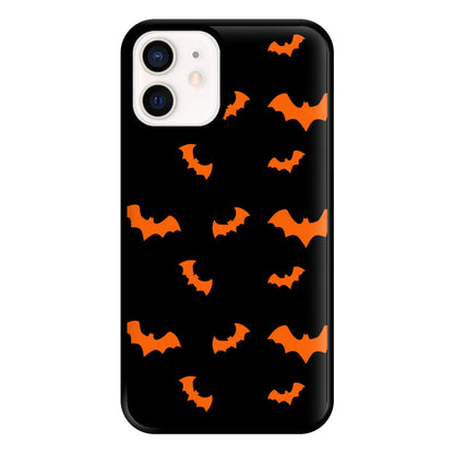 Orange Bat Phone Case for iPhone 13 Mini